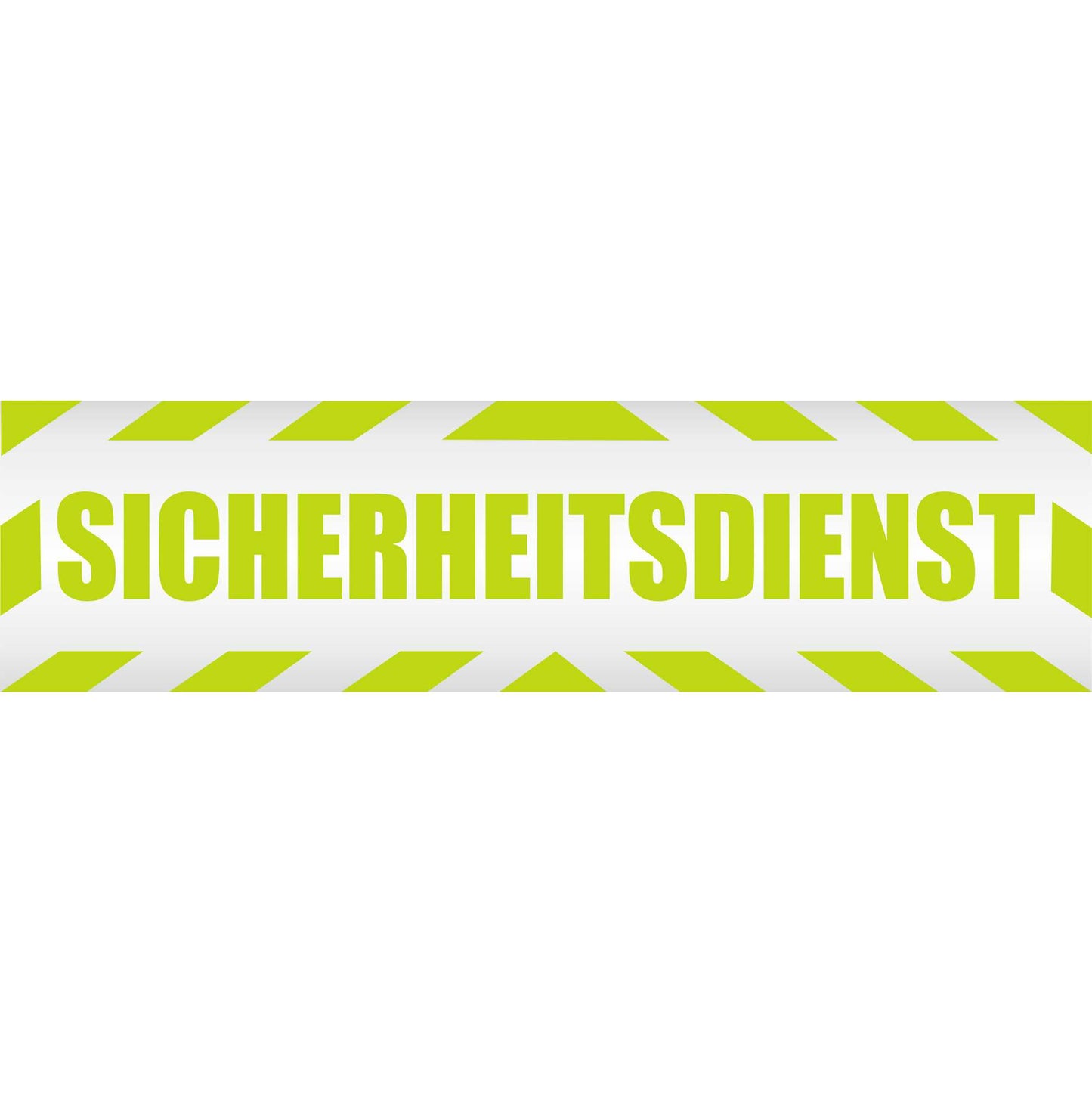 Magnetschild - SICHERHEITSDIENST - Magnetfolie für Auto - LKW - Truck - Baustelle - Firma