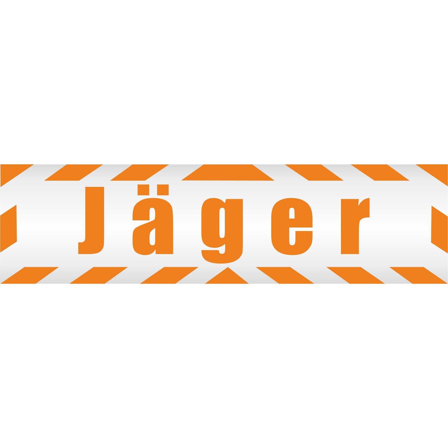 Magnetschild - Jäger - Magnetfolie für Auto - LKW - Truck - Baustelle - Firma