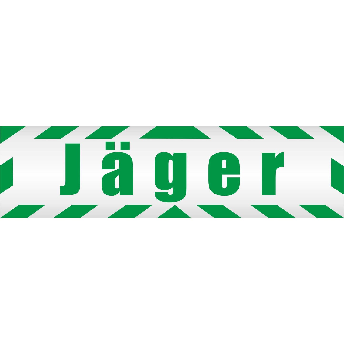 Magnetschild - Jäger - Magnetfolie für Auto - LKW - Truck - Baustelle - Firma
