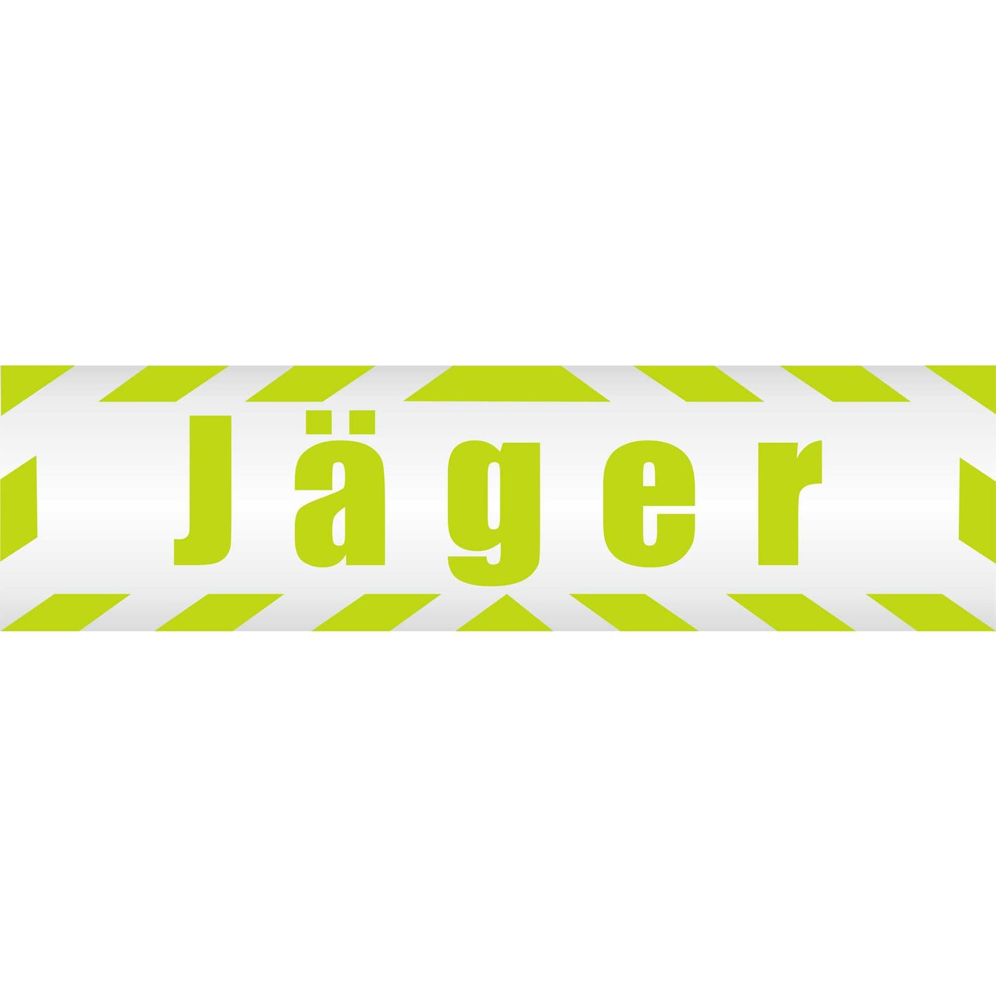 Magnetschild - Jäger - Magnetfolie für Auto - LKW - Truck - Baustelle - Firma