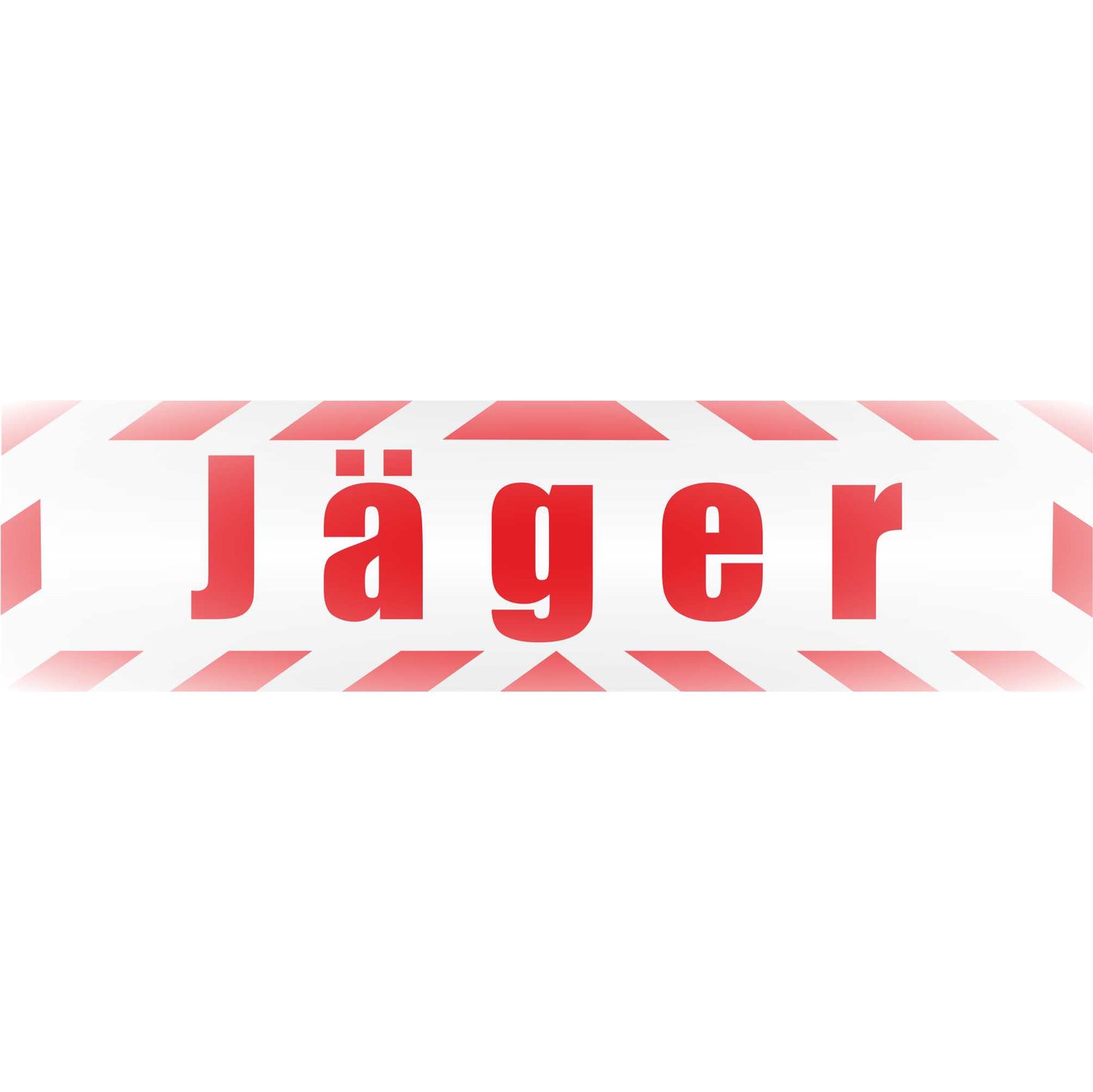 Magnetschild - Jäger - Magnetfolie für Auto - LKW - Truck - Baustelle - Firma