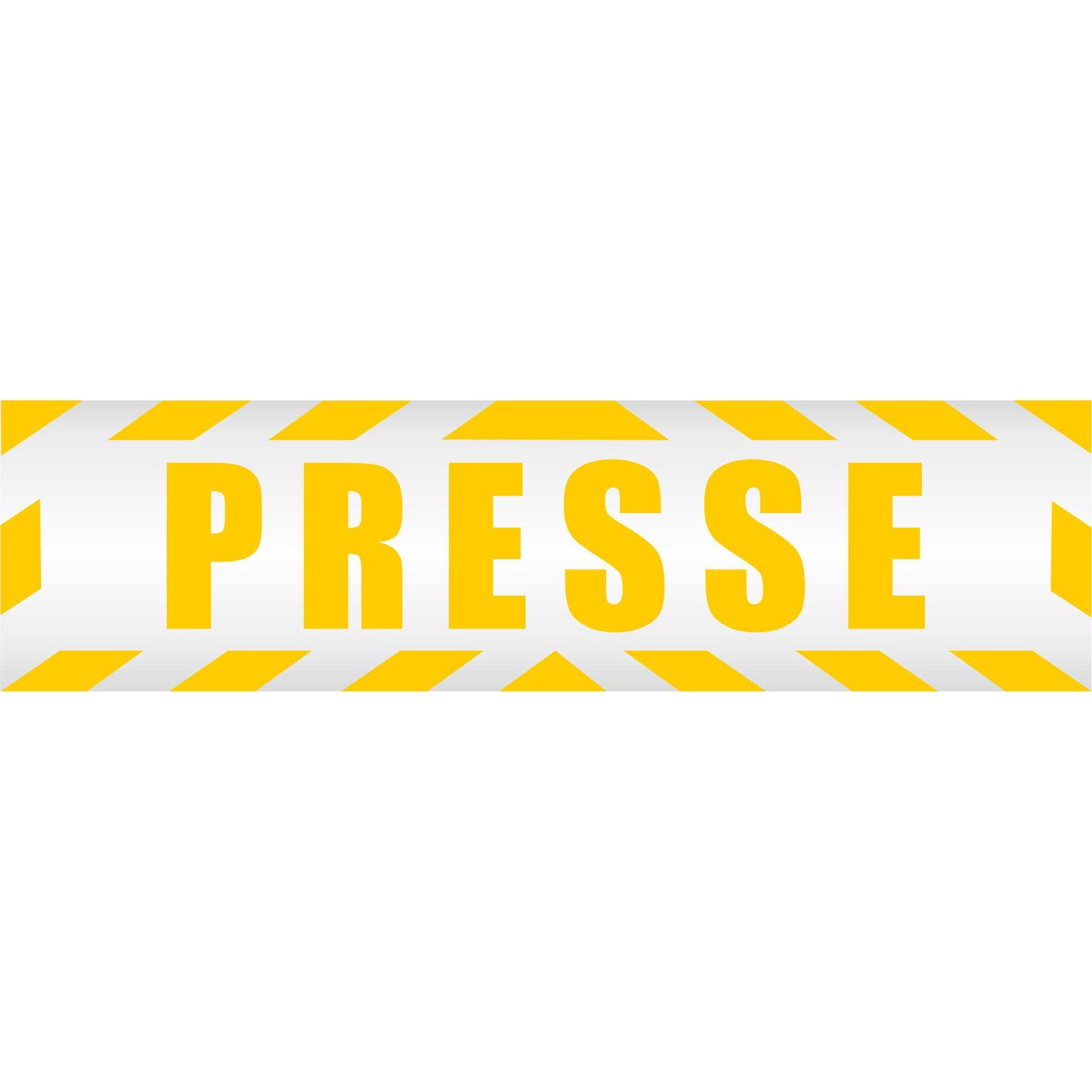 Magnetschild - Presse - Magnetfolie für Auto - LKW - Truck - Baustelle - Firma