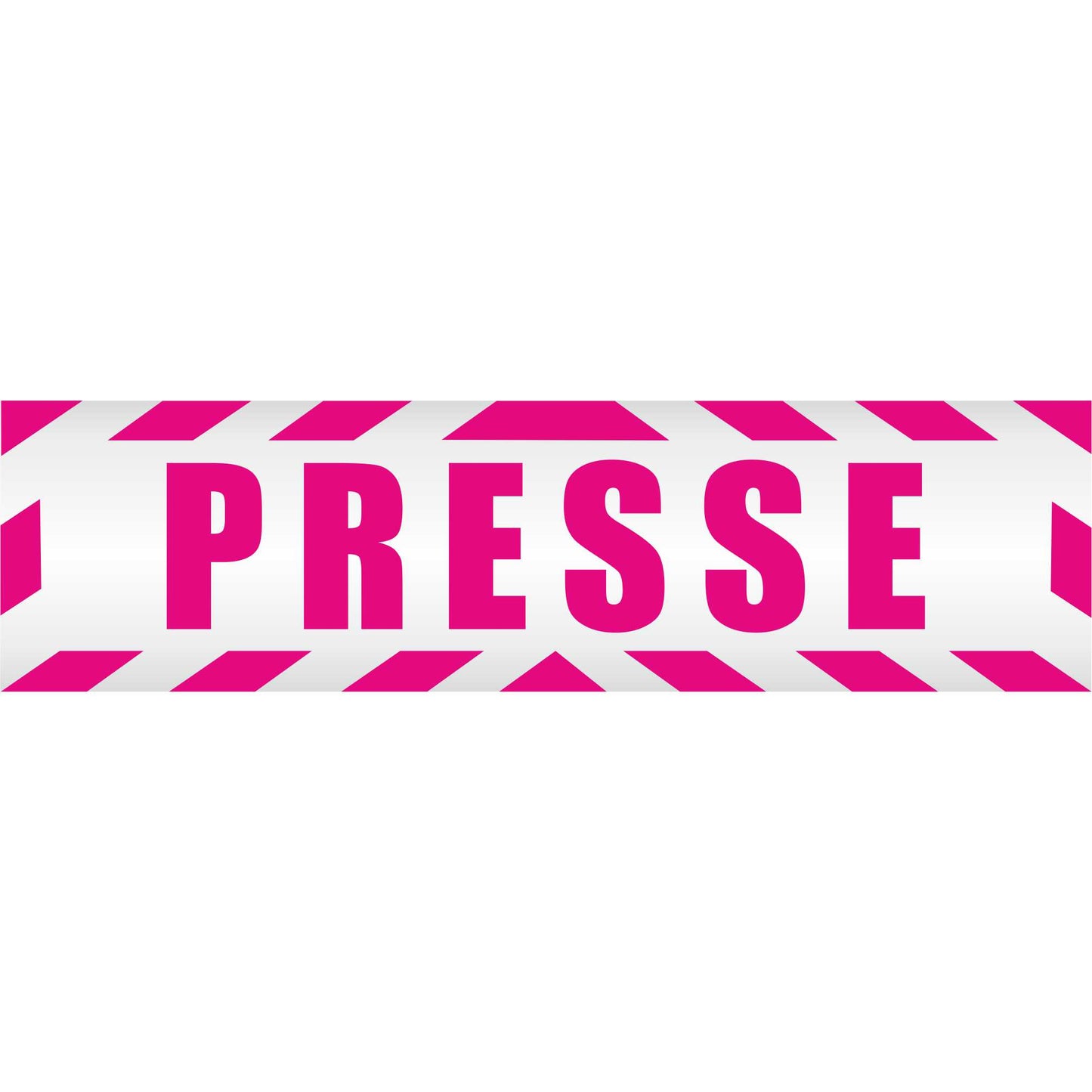 Magnetschild - Presse - Magnetfolie für Auto - LKW - Truck - Baustelle - Firma