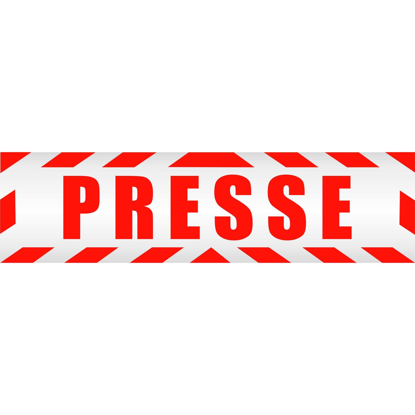 Magnetschild - Presse - Magnetfolie für Auto - LKW - Truck - Baustelle - Firma