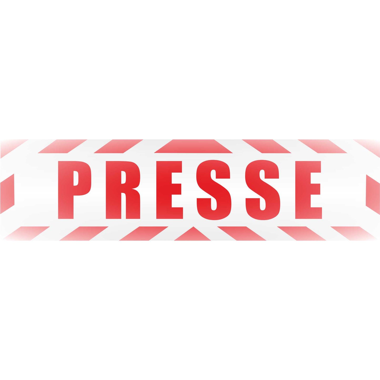 Magnetschild - Presse - Magnetfolie für Auto - LKW - Truck - Baustelle - Firma