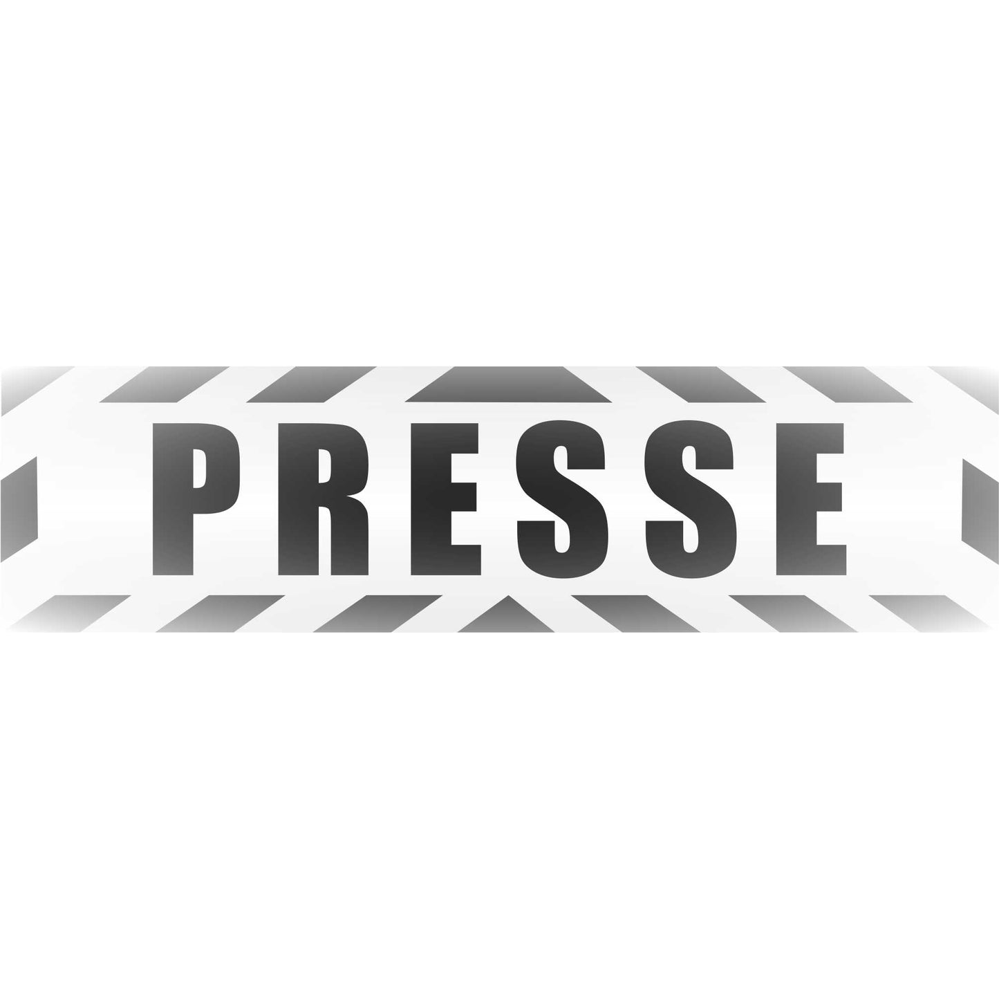 Magnetschild - Presse - Magnetfolie für Auto - LKW - Truck - Baustelle - Firma