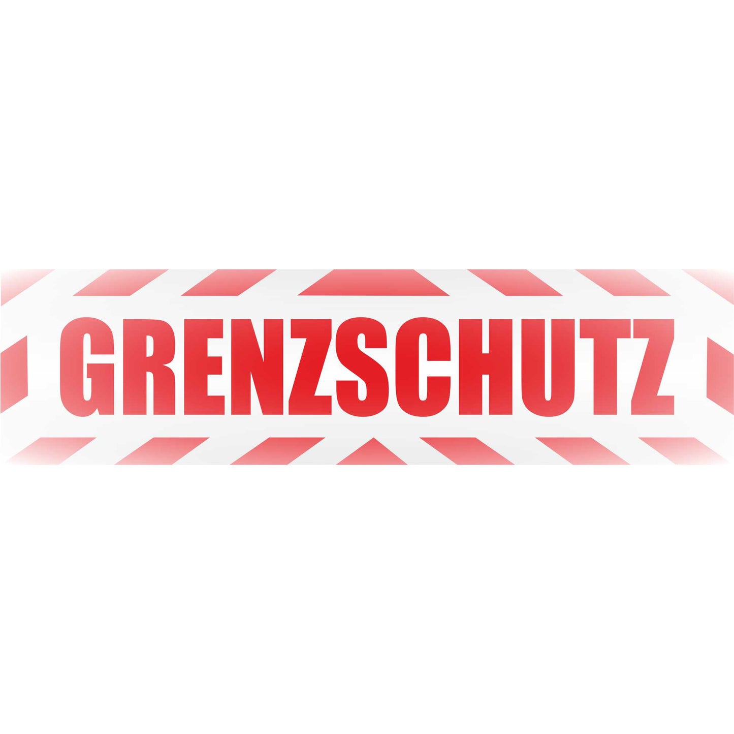 Magnetschild - Grenzschutz - Magnetfolie für Auto - LKW - Truck - Baustelle - Firma