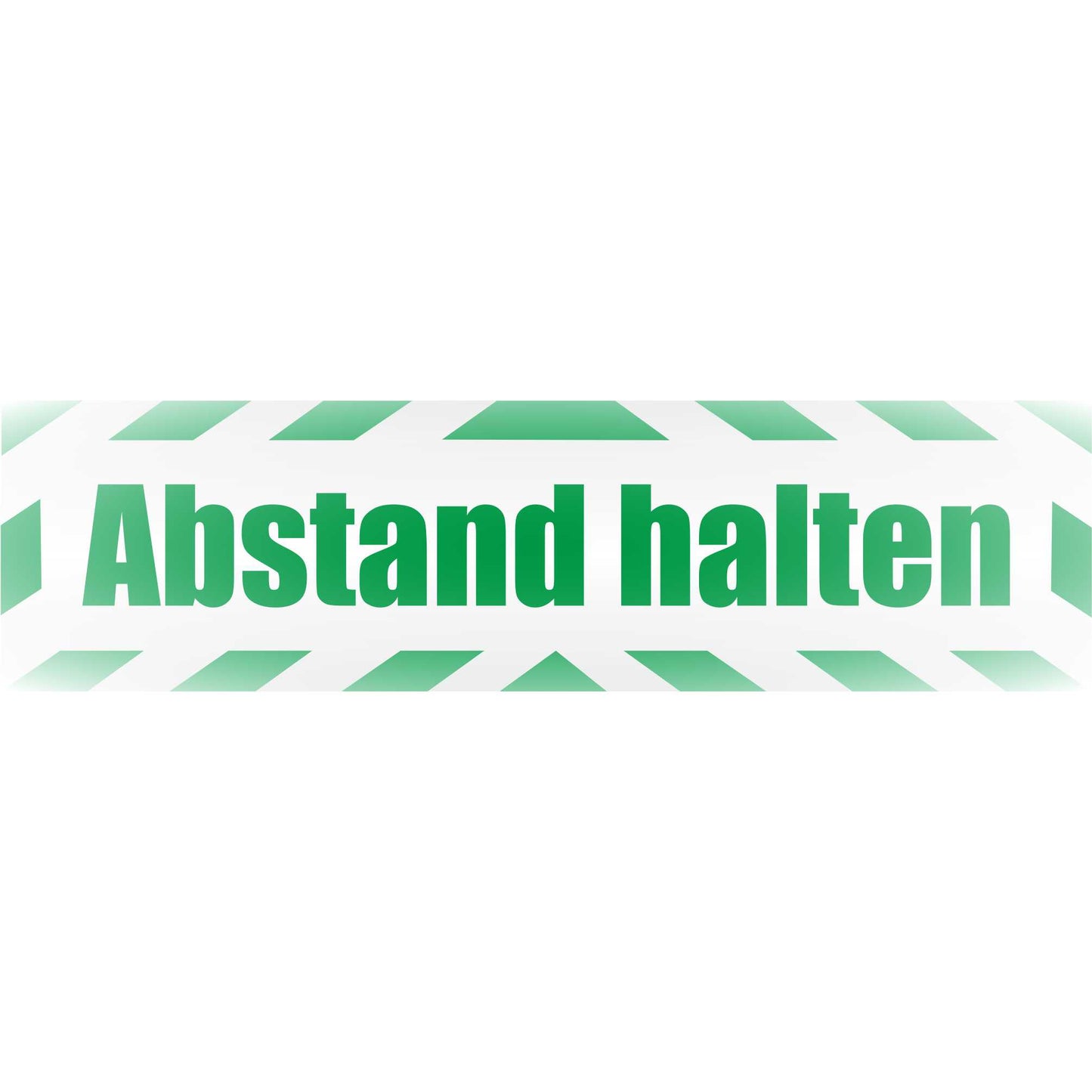 Magnetschild - Abstand halten - Magnetfolie für Auto - LKW - Truck - Baustelle - Firma