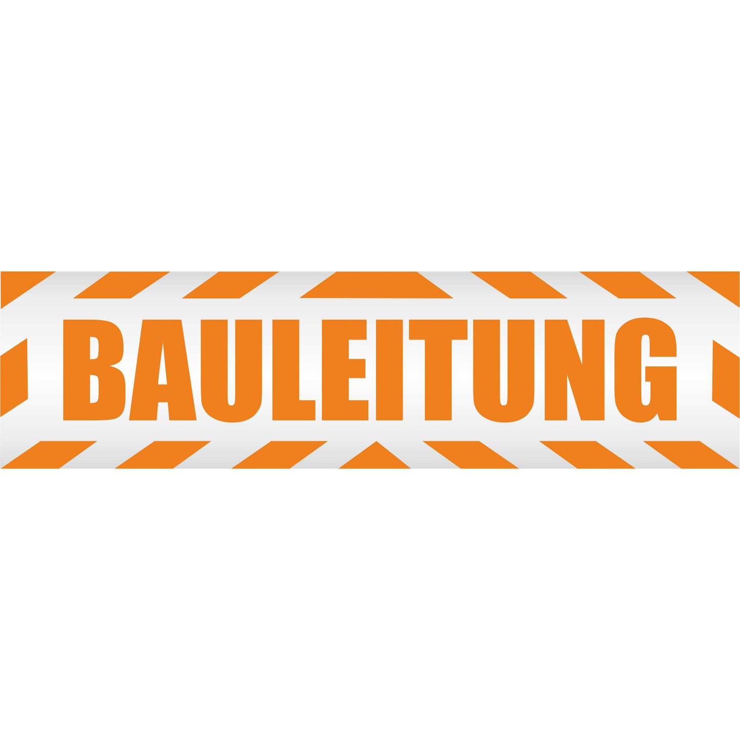 Magnetschild - Bauleitung - Magnetfolie für Auto - LKW - Truck - Baustelle - Firma