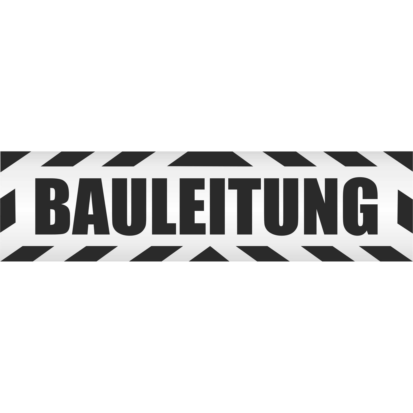Magnetschild - Bauleitung - Magnetfolie für Auto - LKW - Truck - Baustelle - Firma