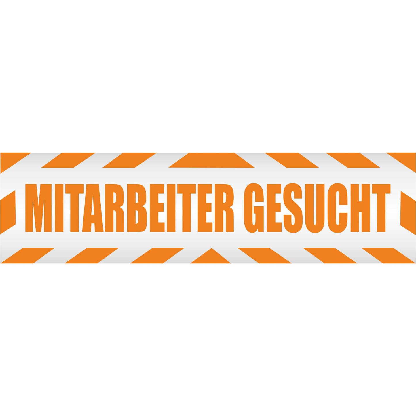 Magnetschild - Mitarbeiter gesucht - Magnetfolie für Auto - LKW - Truck - Baustelle - Firma