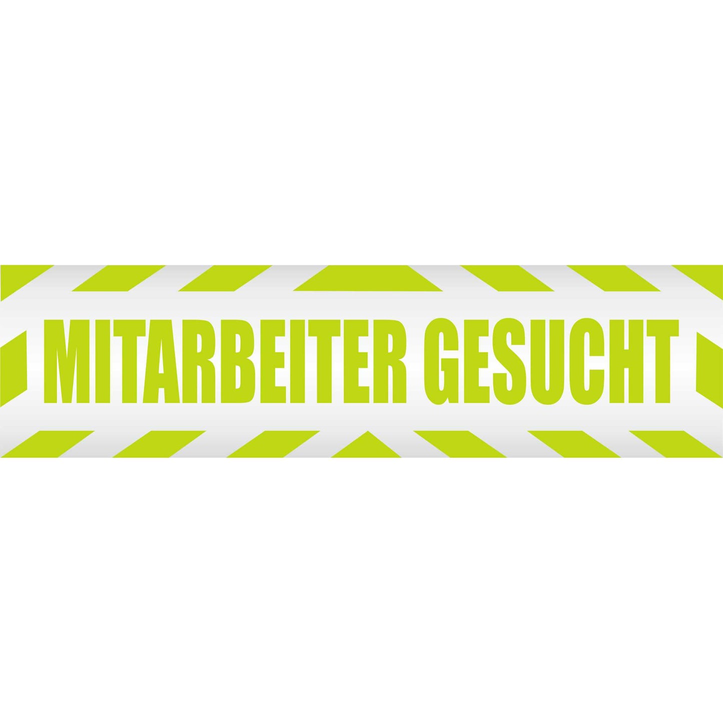 Magnetschild - Mitarbeiter gesucht - Magnetfolie für Auto - LKW - Truck - Baustelle - Firma