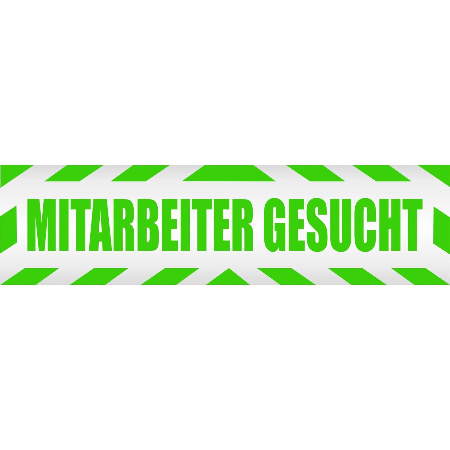 Magnetschild - Mitarbeiter gesucht - Magnetfolie für Auto - LKW - Truck - Baustelle - Firma