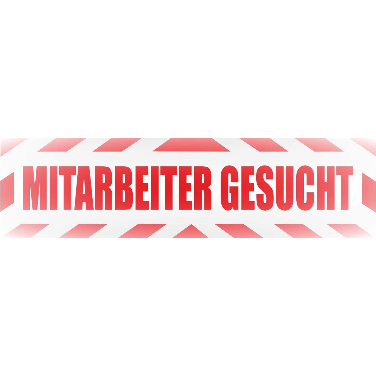 Magnetschild - Mitarbeiter gesucht - Magnetfolie für Auto - LKW - Truck - Baustelle - Firma