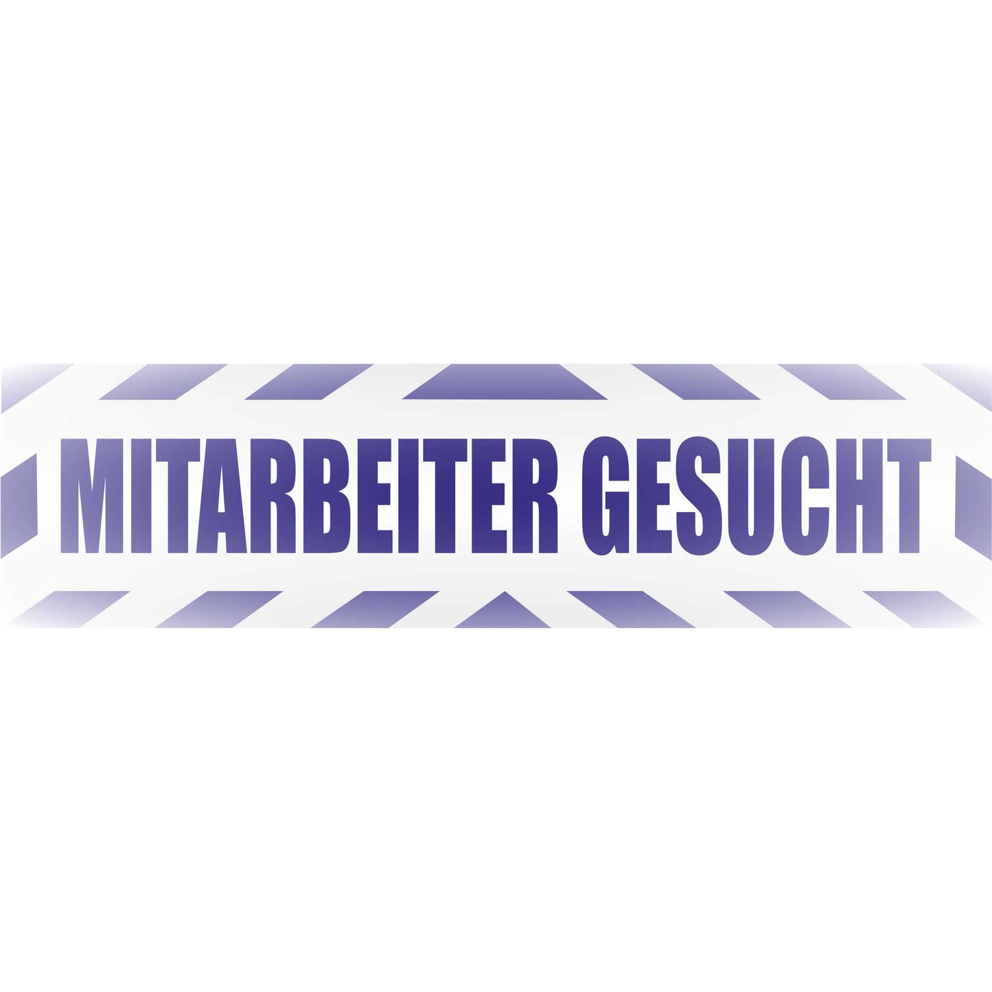 Magnetschild - Mitarbeiter gesucht - Magnetfolie für Auto - LKW - Truck - Baustelle - Firma