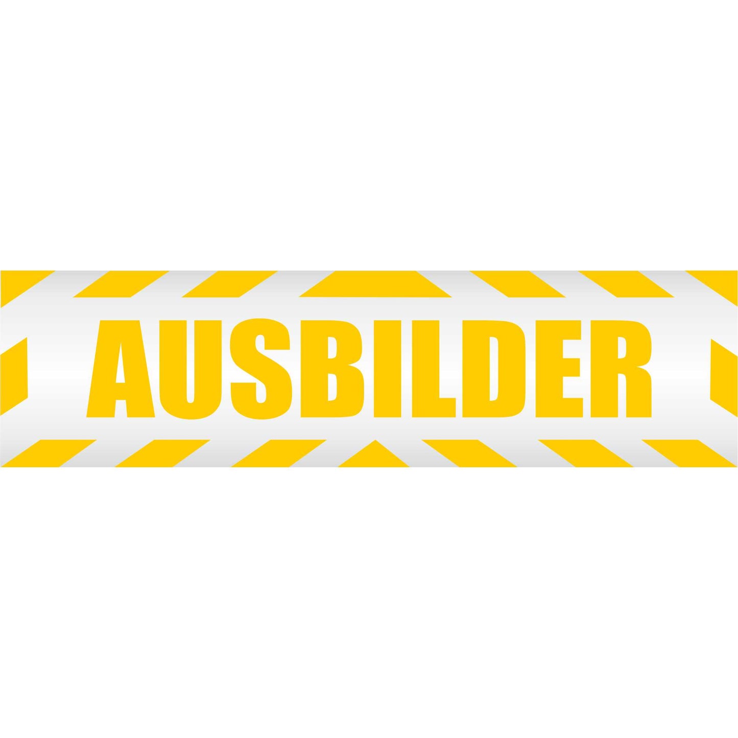 Magnetschild - Ausbilder - Magnetfolie für Auto - LKW - Truck - Baustelle - Firma