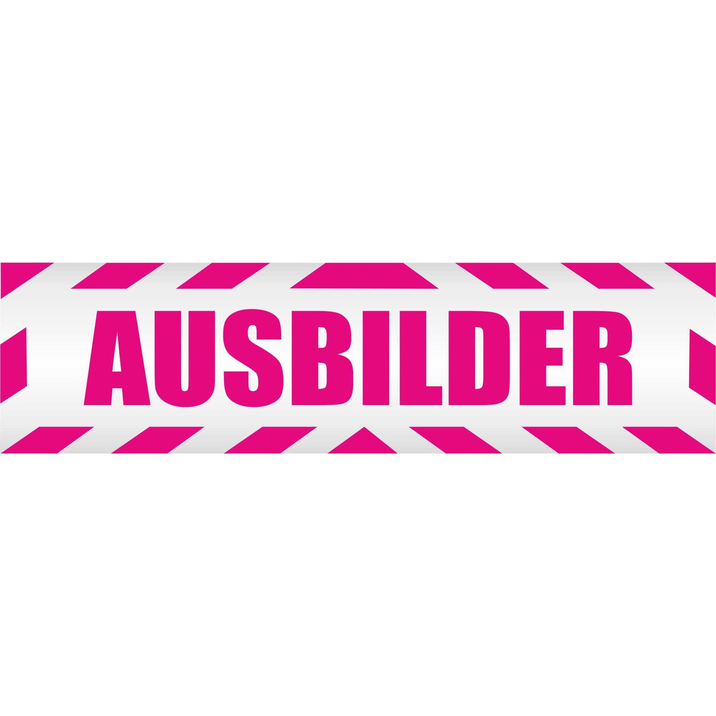 Magnetschild - Ausbilder - Magnetfolie für Auto - LKW - Truck - Baustelle - Firma