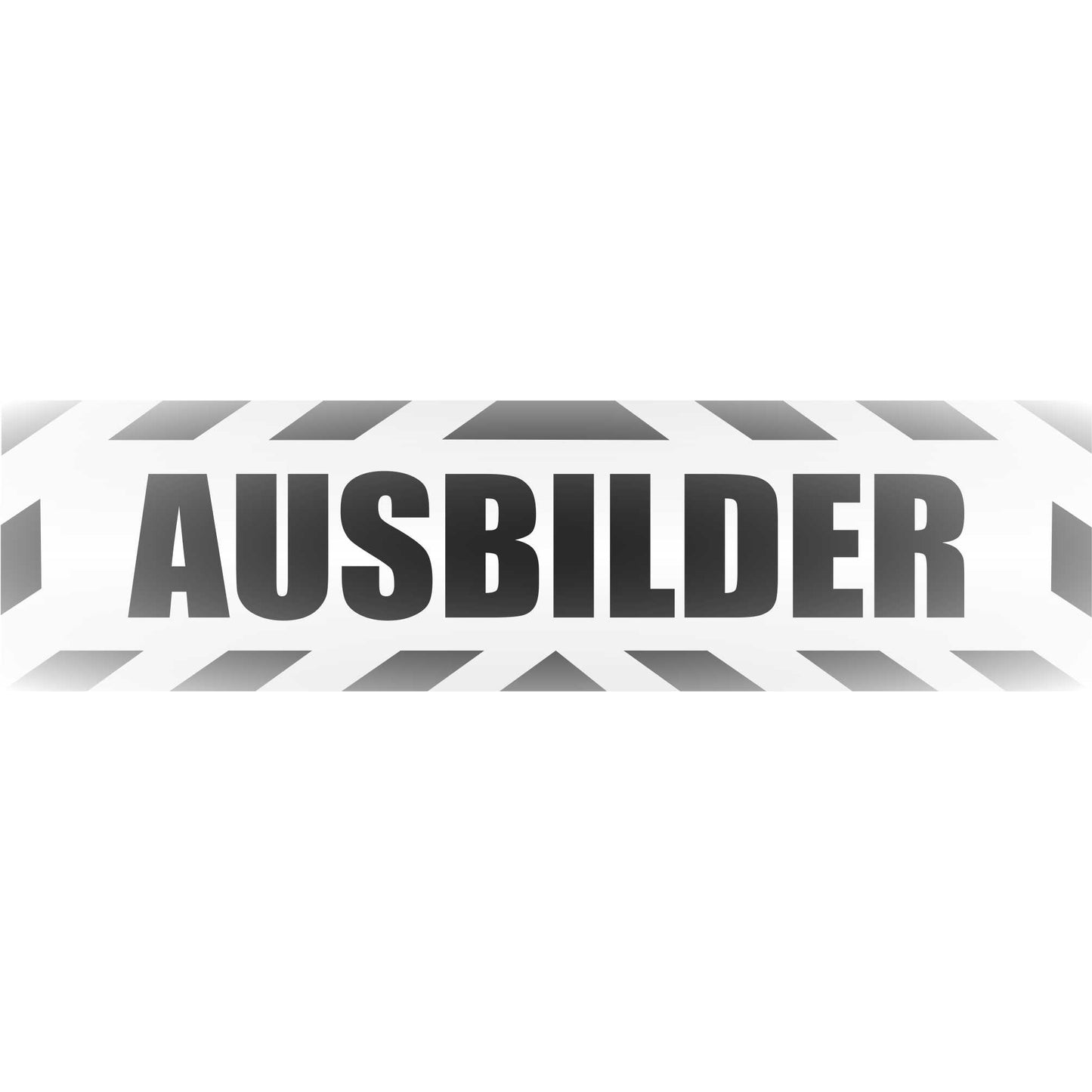 Magnetschild - Ausbilder - Magnetfolie für Auto - LKW - Truck - Baustelle - Firma