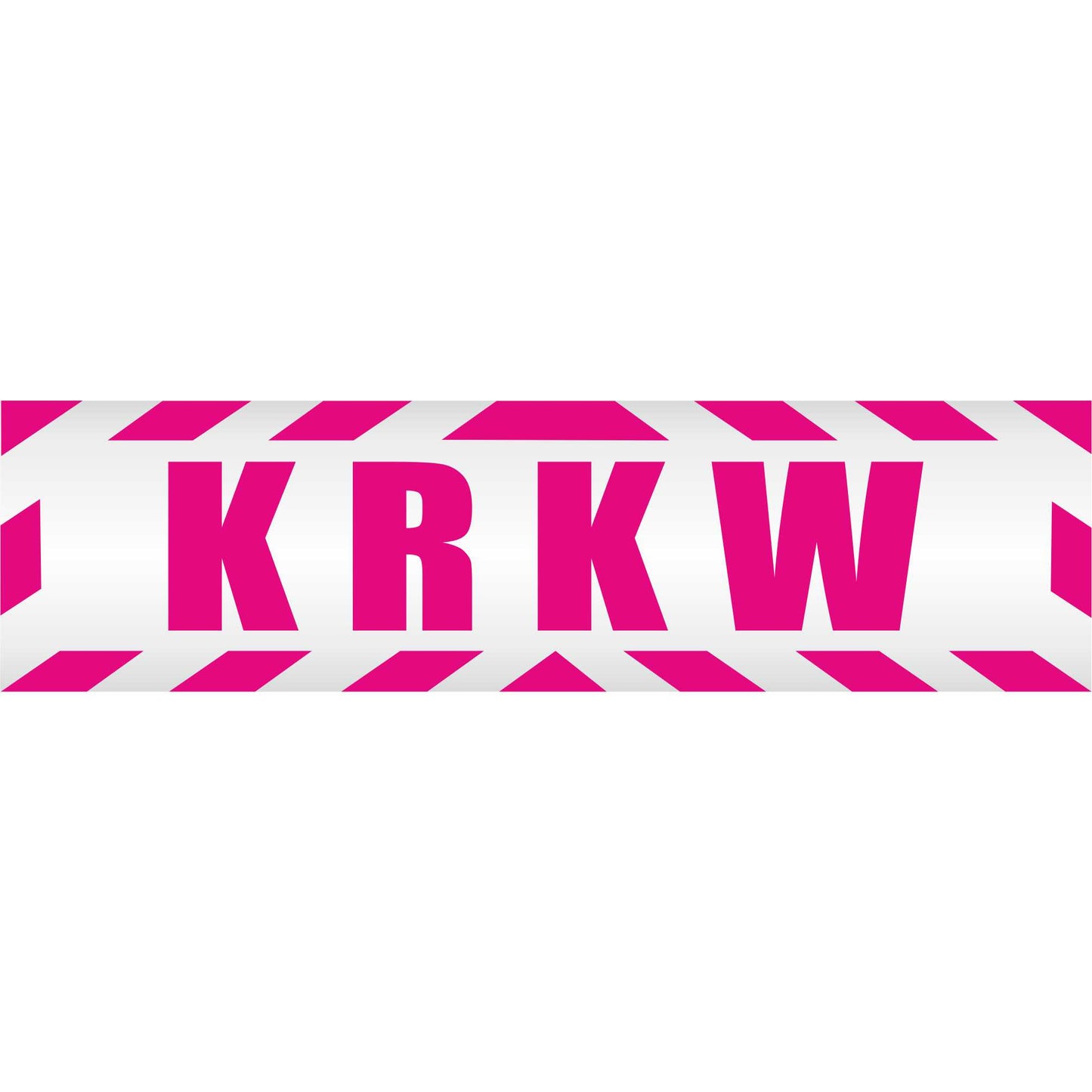 Magnetschild - KRKW Krankenwagen - Magnetfolie für Auto - LKW - Truck - Baustelle - Firma