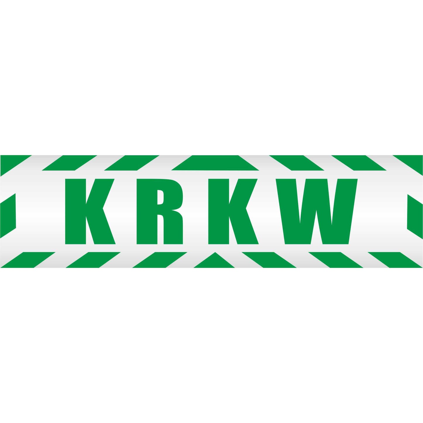 Magnetschild - KRKW Krankenwagen - Magnetfolie für Auto - LKW - Truck - Baustelle - Firma