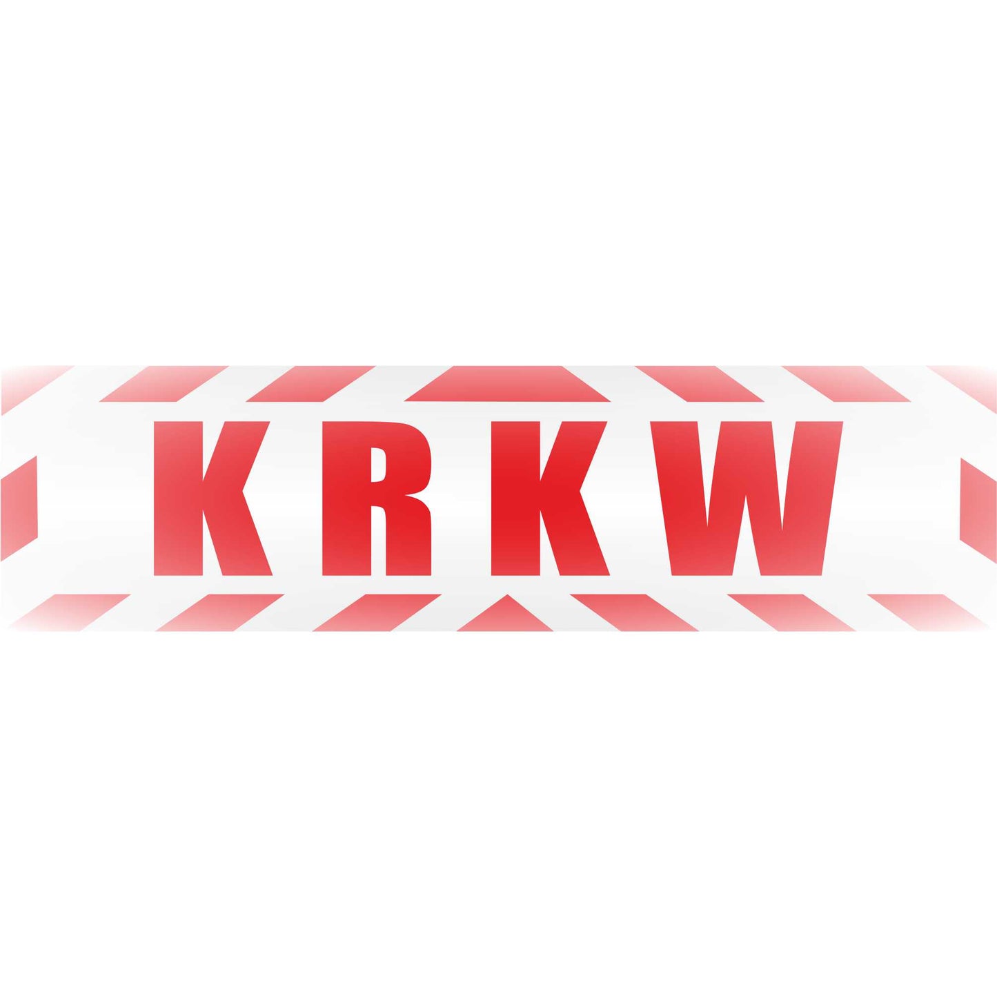 Magnetschild - KRKW Krankenwagen - Magnetfolie für Auto - LKW - Truck - Baustelle - Firma
