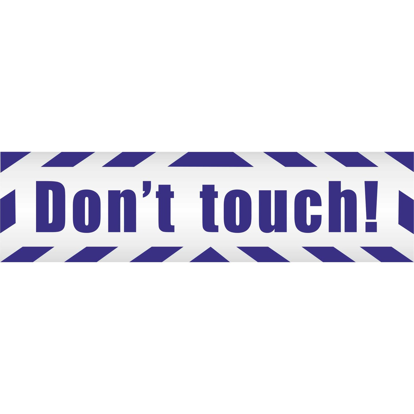 Magnetschild - Don't Touch Do Not - Magnetfolie für Auto - LKW - Truck - Baustelle - Firma