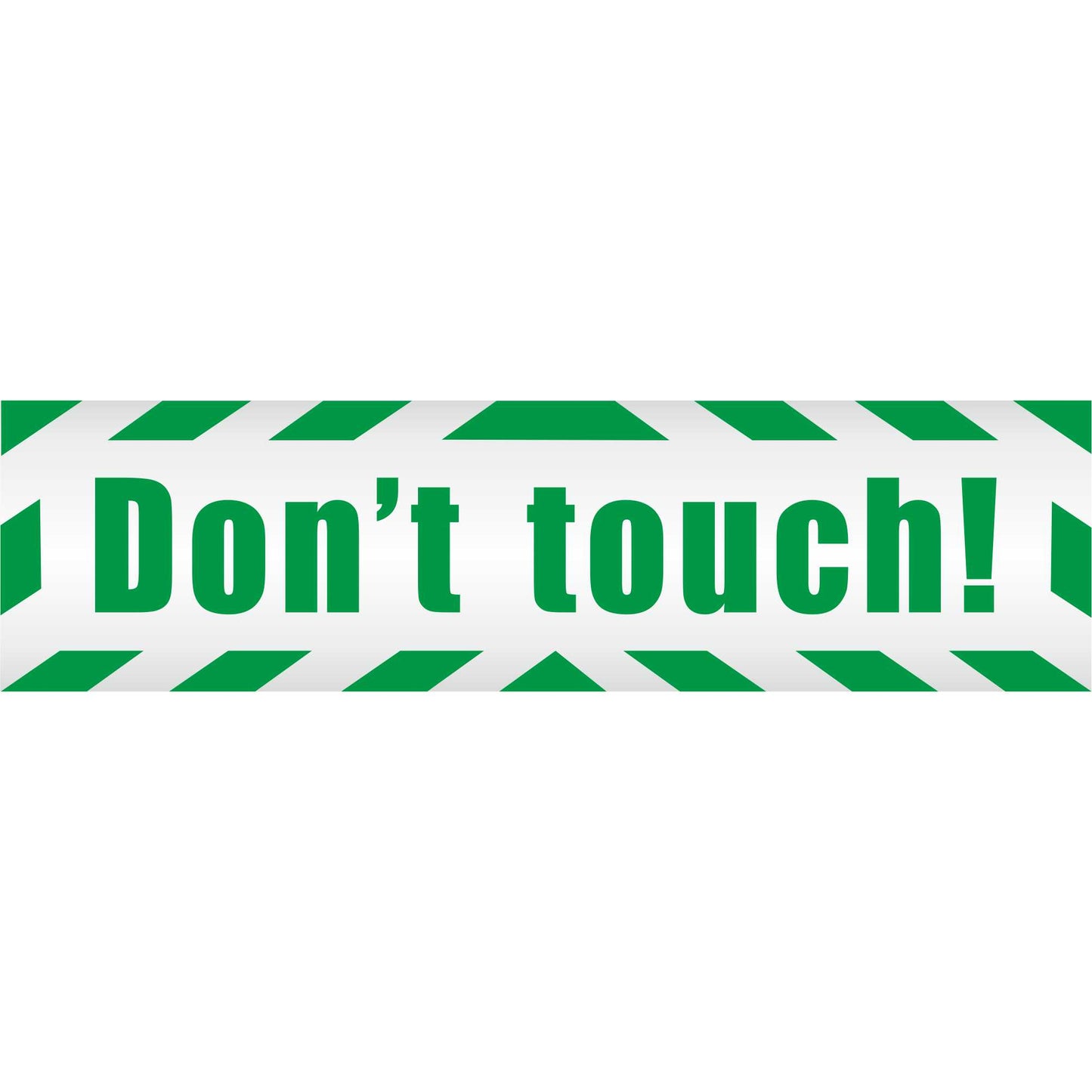 Magnetschild - Don't Touch Do Not - Magnetfolie für Auto - LKW - Truck - Baustelle - Firma