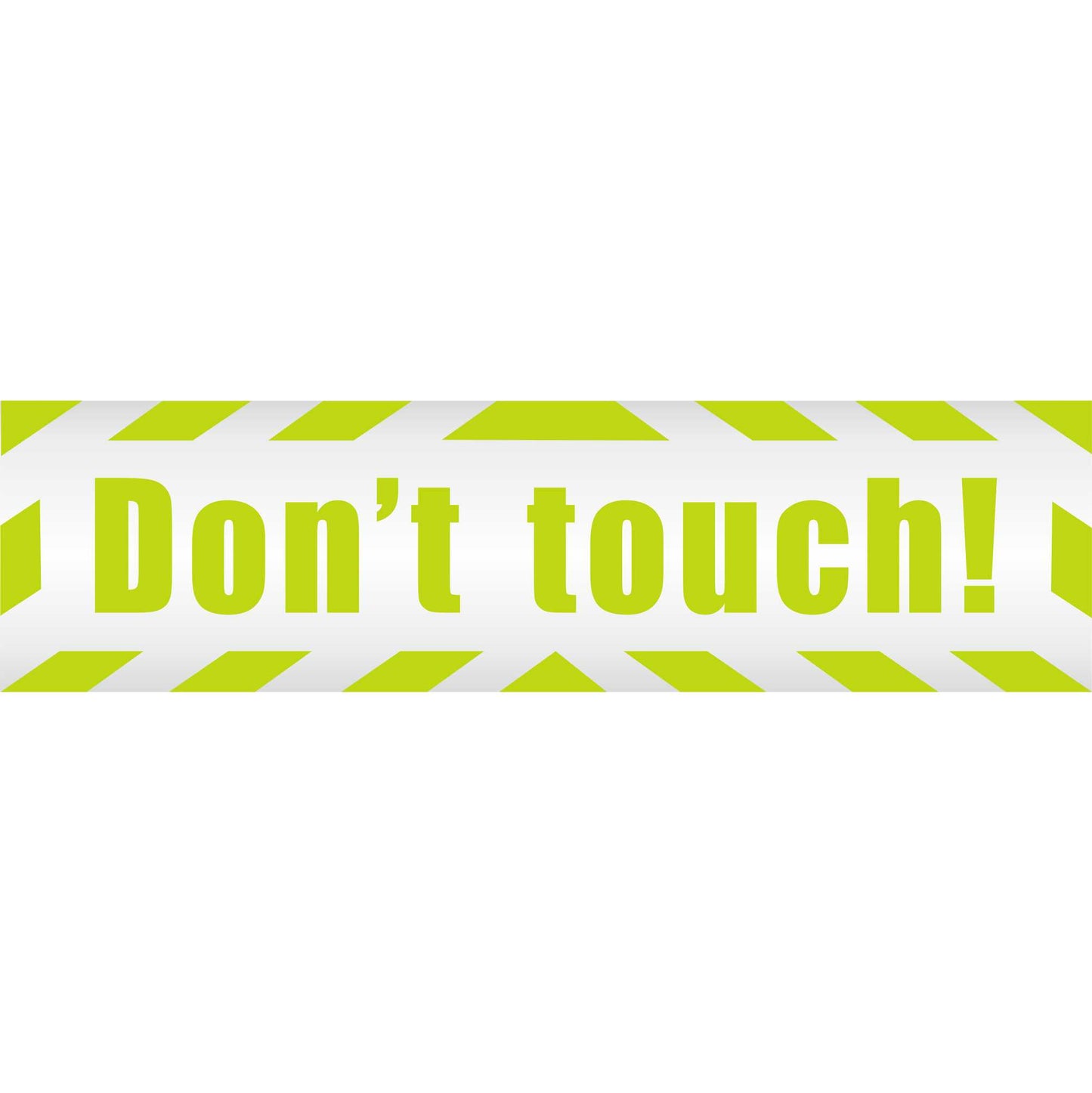 Magnetschild - Don't Touch Do Not - Magnetfolie für Auto - LKW - Truck - Baustelle - Firma