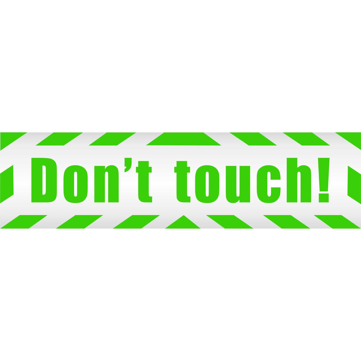 Magnetschild - Don't Touch Do Not - Magnetfolie für Auto - LKW - Truck - Baustelle - Firma