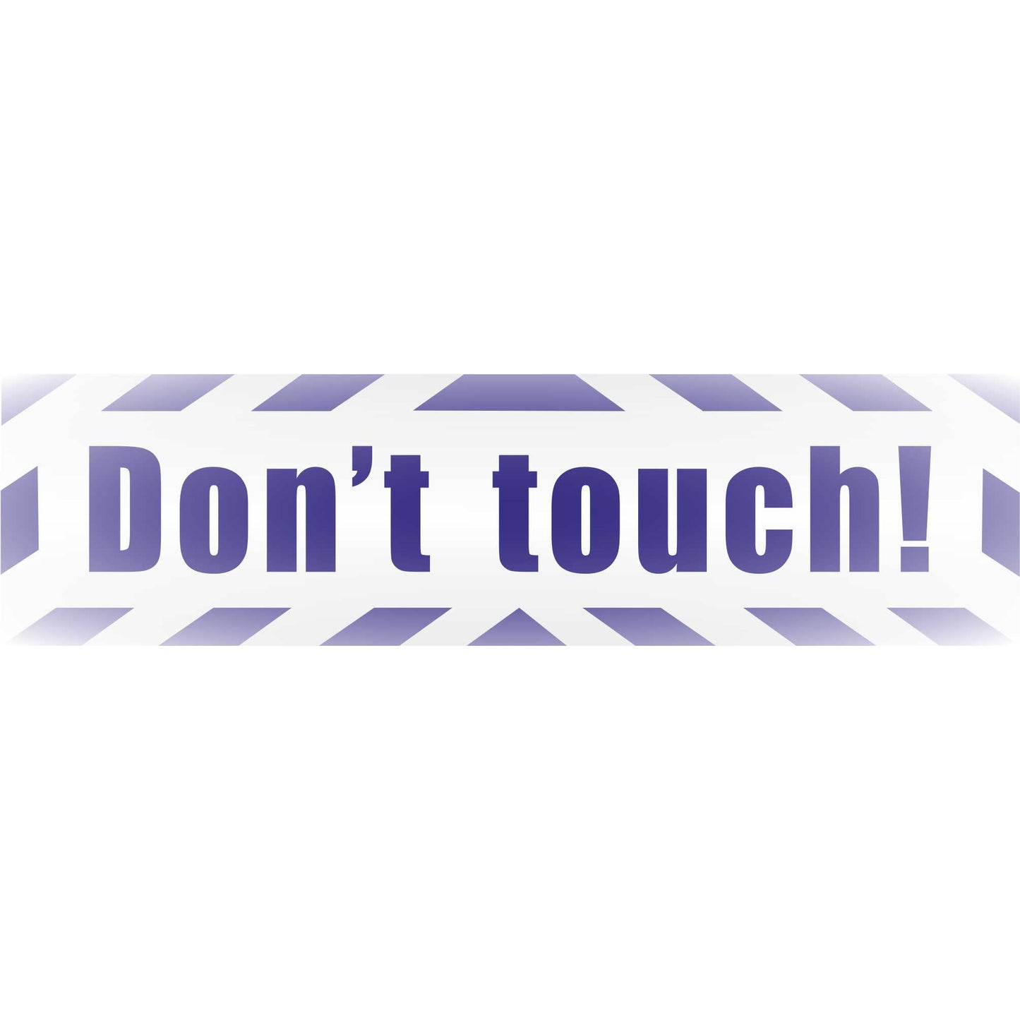 Magnetschild - Don't Touch Do Not - Magnetfolie für Auto - LKW - Truck - Baustelle - Firma