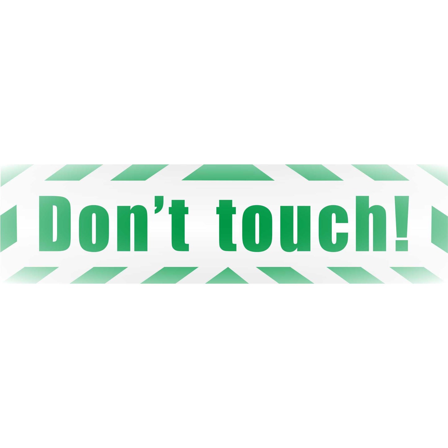 Magnetschild - Don't Touch Do Not - Magnetfolie für Auto - LKW - Truck - Baustelle - Firma
