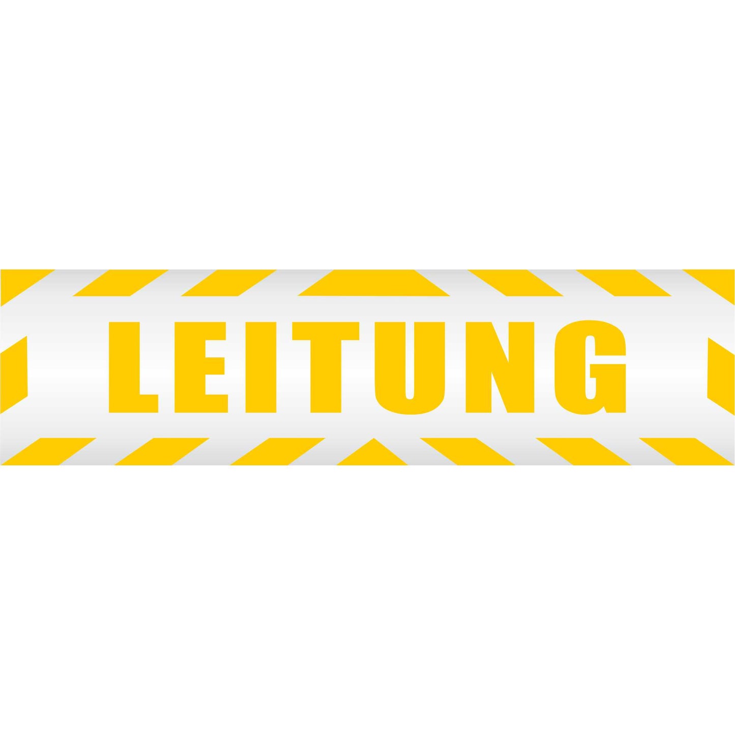 Magnetschild - Leitung - Magnetfolie für Auto - LKW - Truck - Baustelle - Firma