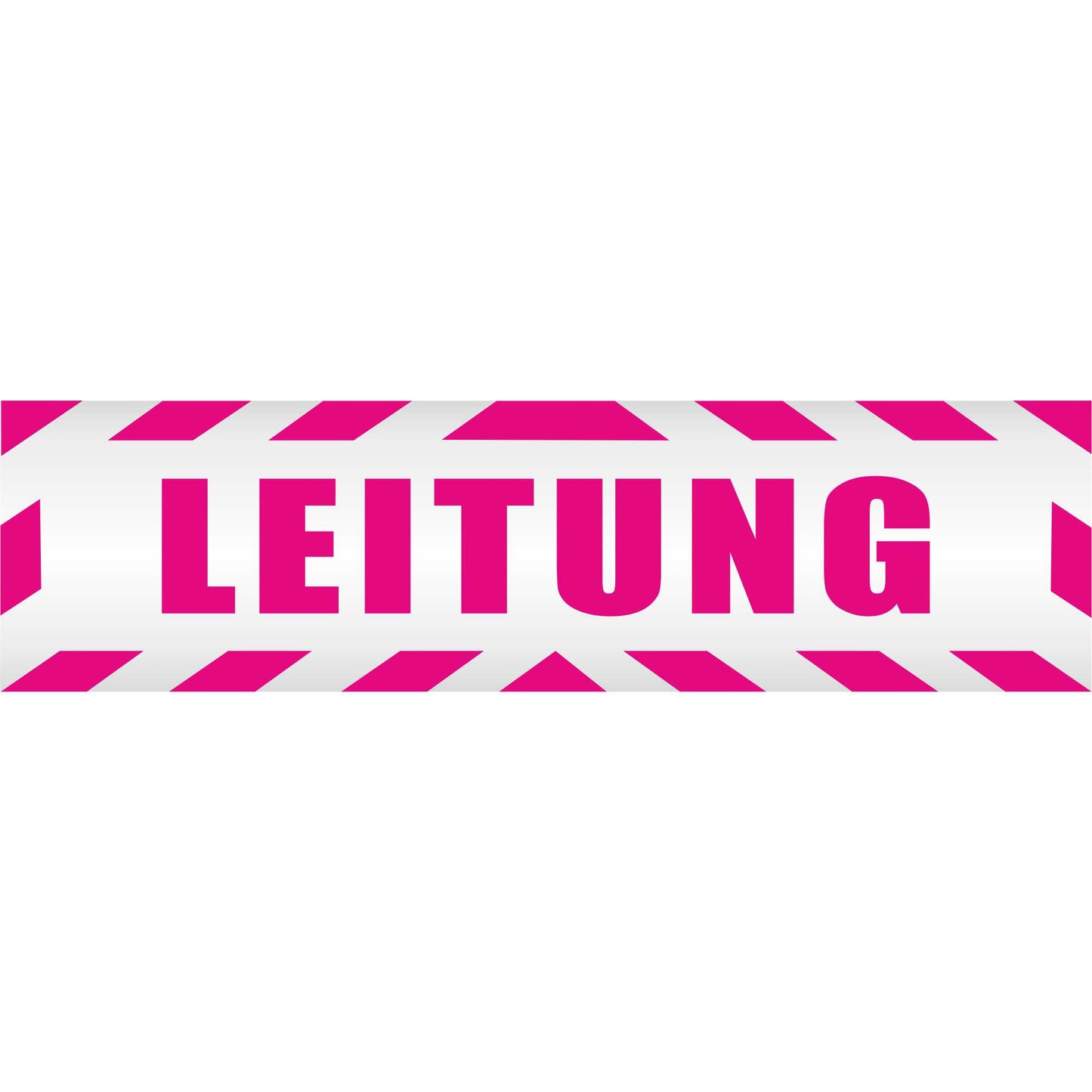 Magnetschild - Leitung - Magnetfolie für Auto - LKW - Truck - Baustelle - Firma