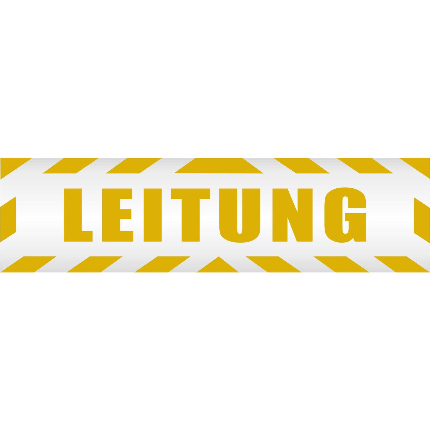 Magnetschild - Leitung - Magnetfolie für Auto - LKW - Truck - Baustelle - Firma