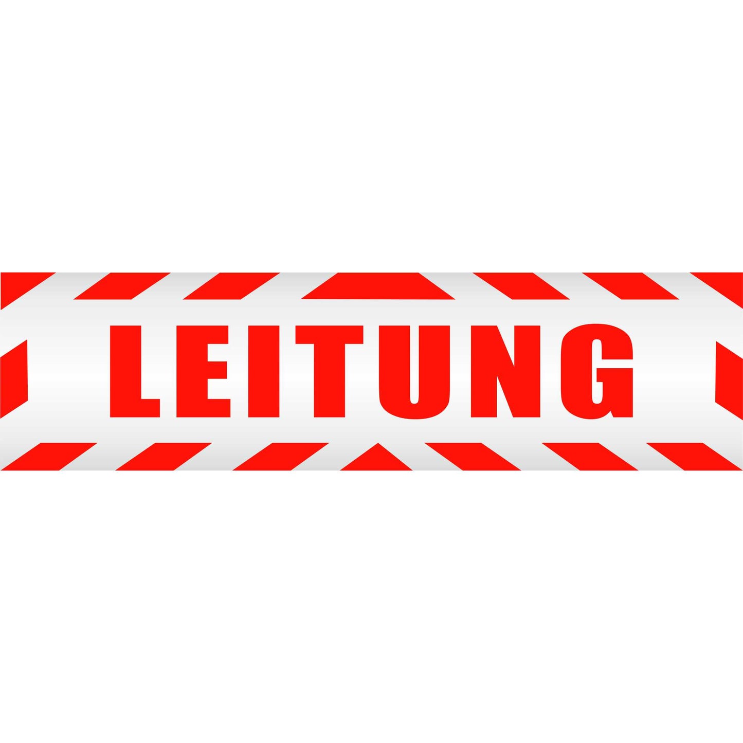 Magnetschild - Leitung - Magnetfolie für Auto - LKW - Truck - Baustelle - Firma