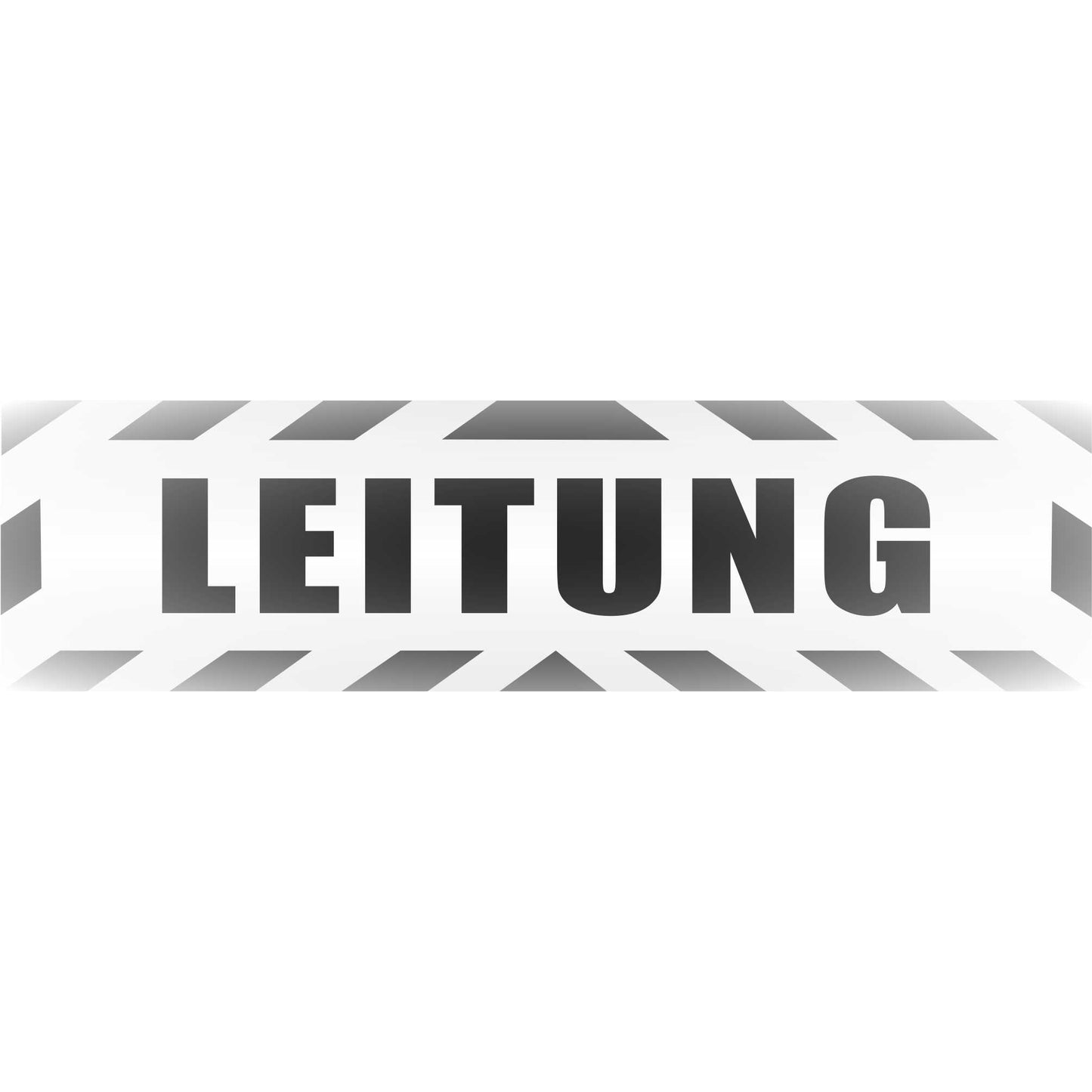 Magnetschild - Leitung - Magnetfolie für Auto - LKW - Truck - Baustelle - Firma