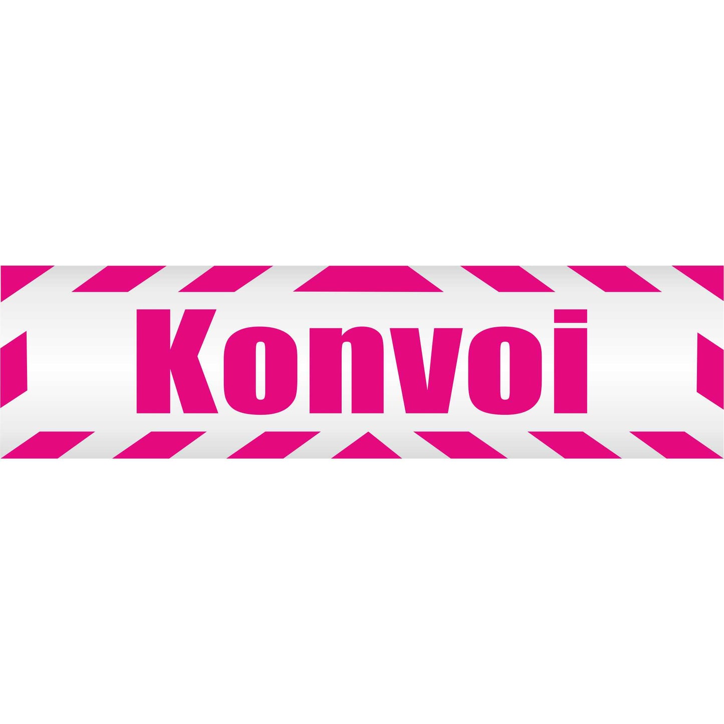 Magnetschild - Konvoi - Magnetfolie für Auto - LKW - Truck - Baustelle - Firma