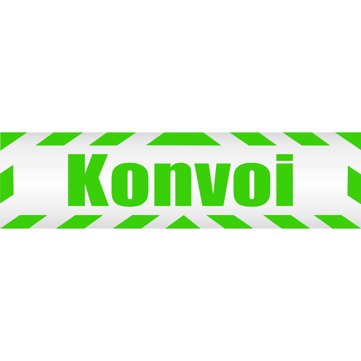 Magnetschild - Konvoi - Magnetfolie für Auto - LKW - Truck - Baustelle - Firma