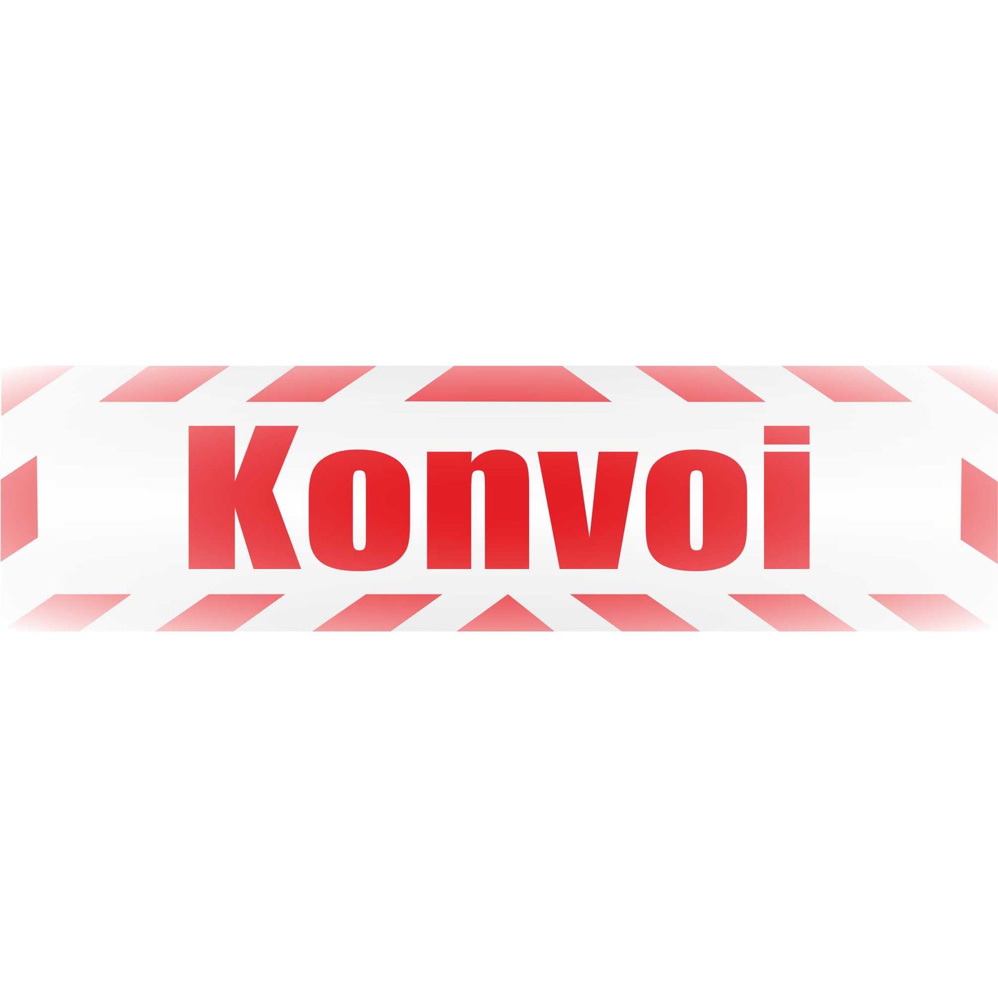 Magnetschild - Konvoi - Magnetfolie für Auto - LKW - Truck - Baustelle - Firma