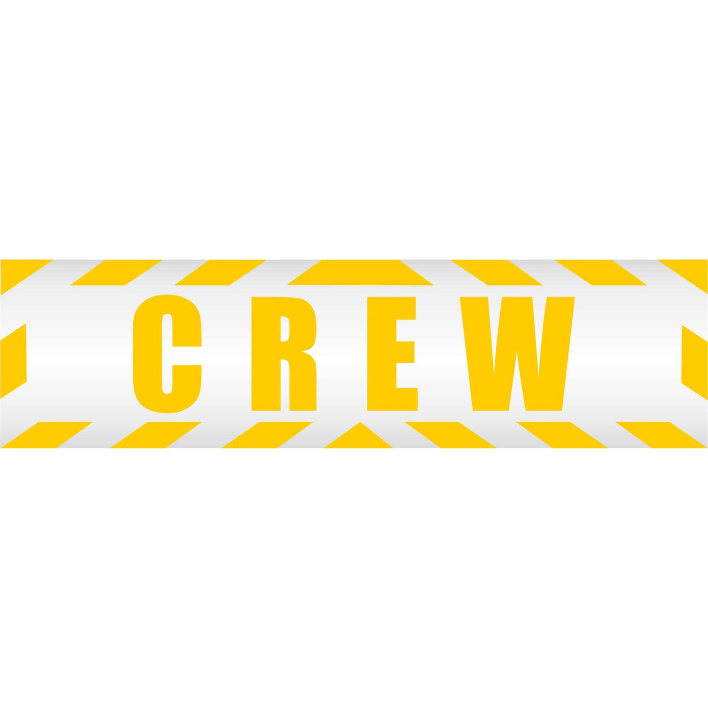 Magnetschild - CREW Mannschaft Verein Security Sicherheitsdienst Fahrzeug - Magnetfolie für Auto - LKW - Truck - Baustelle - Firma
