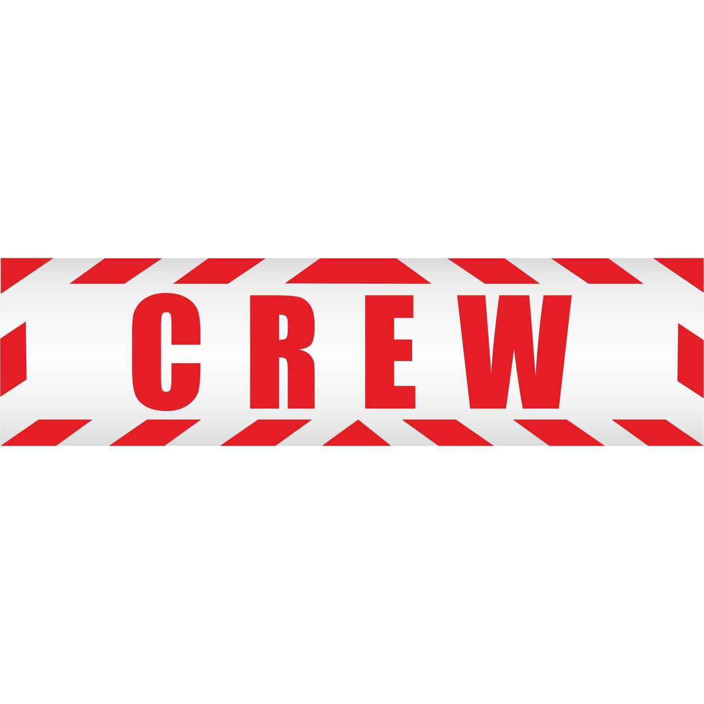 Magnetschild - CREW Mannschaft Verein Security Sicherheitsdienst Fahrzeug - Magnetfolie für Auto - LKW - Truck - Baustelle - Firma