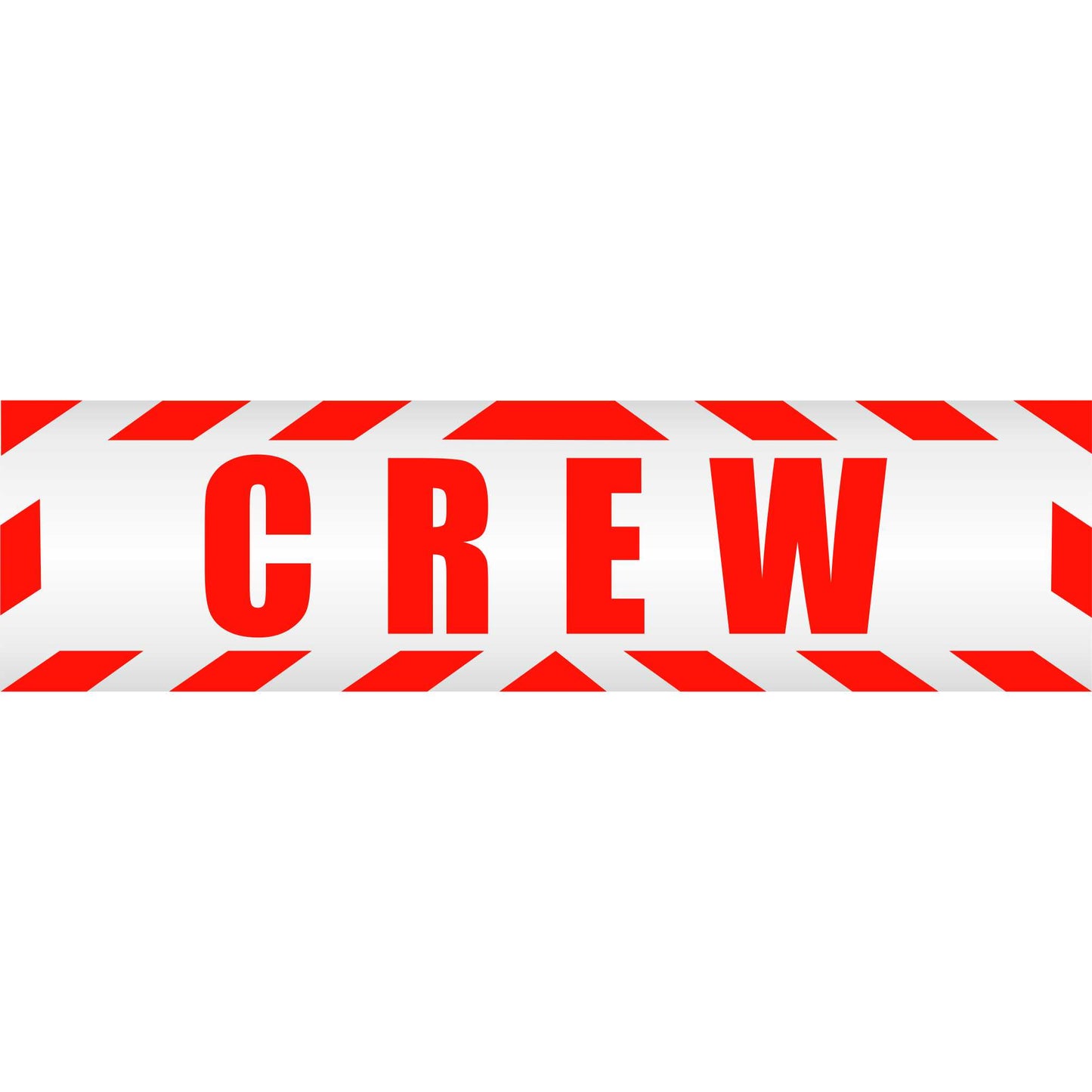 Magnetschild - CREW Mannschaft Verein Security Sicherheitsdienst Fahrzeug - Magnetfolie für Auto - LKW - Truck - Baustelle - Firma