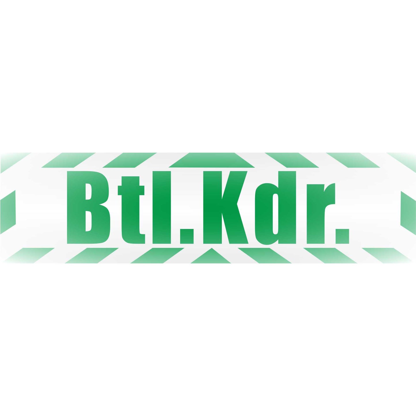 Magnetschild - Btl. Kdr - Magnetfolie für Auto - LKW - Truck - Baustelle - Firma
