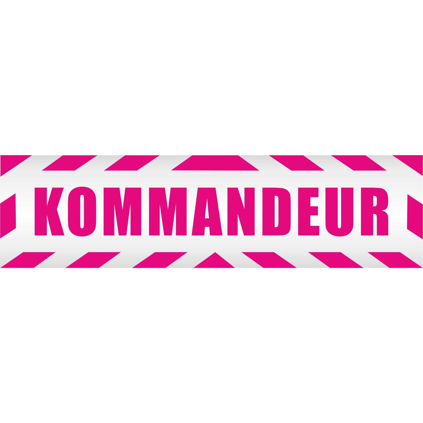 Magnetschild - Kommandeur - Magnetfolie für Auto - LKW - Truck - Baustelle - Firma