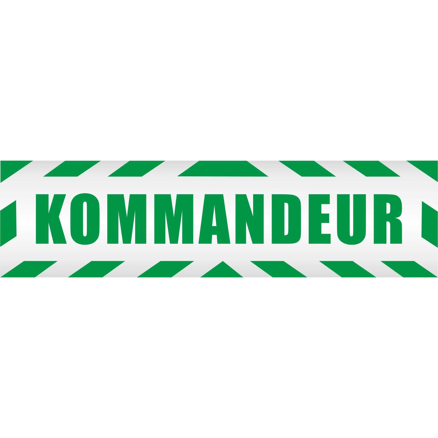Magnetschild - Kommandeur - Magnetfolie für Auto - LKW - Truck - Baustelle - Firma