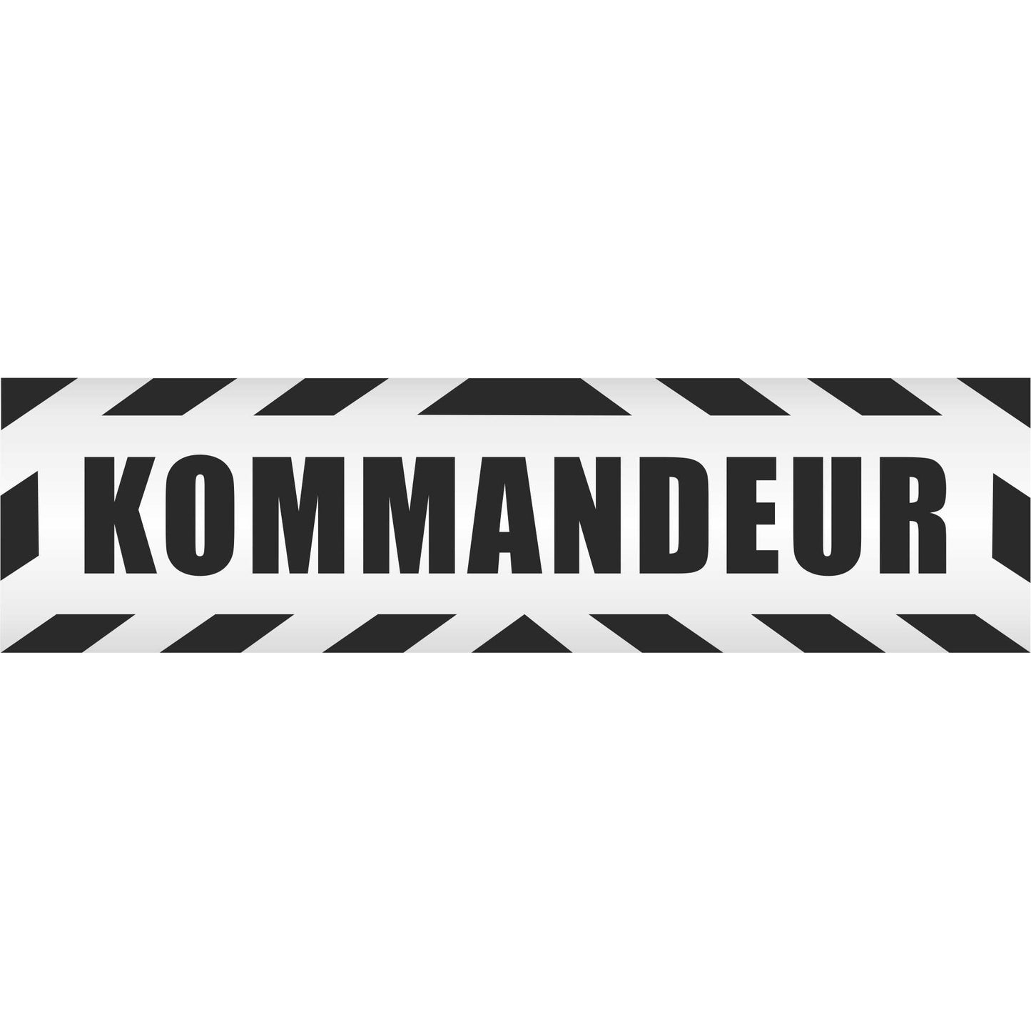 Magnetschild - Kommandeur - Magnetfolie für Auto - LKW - Truck - Baustelle - Firma