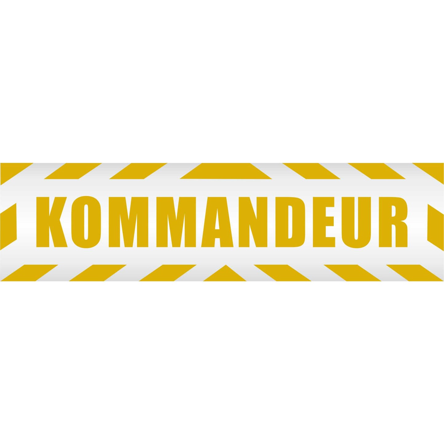 Magnetschild - Kommandeur - Magnetfolie für Auto - LKW - Truck - Baustelle - Firma