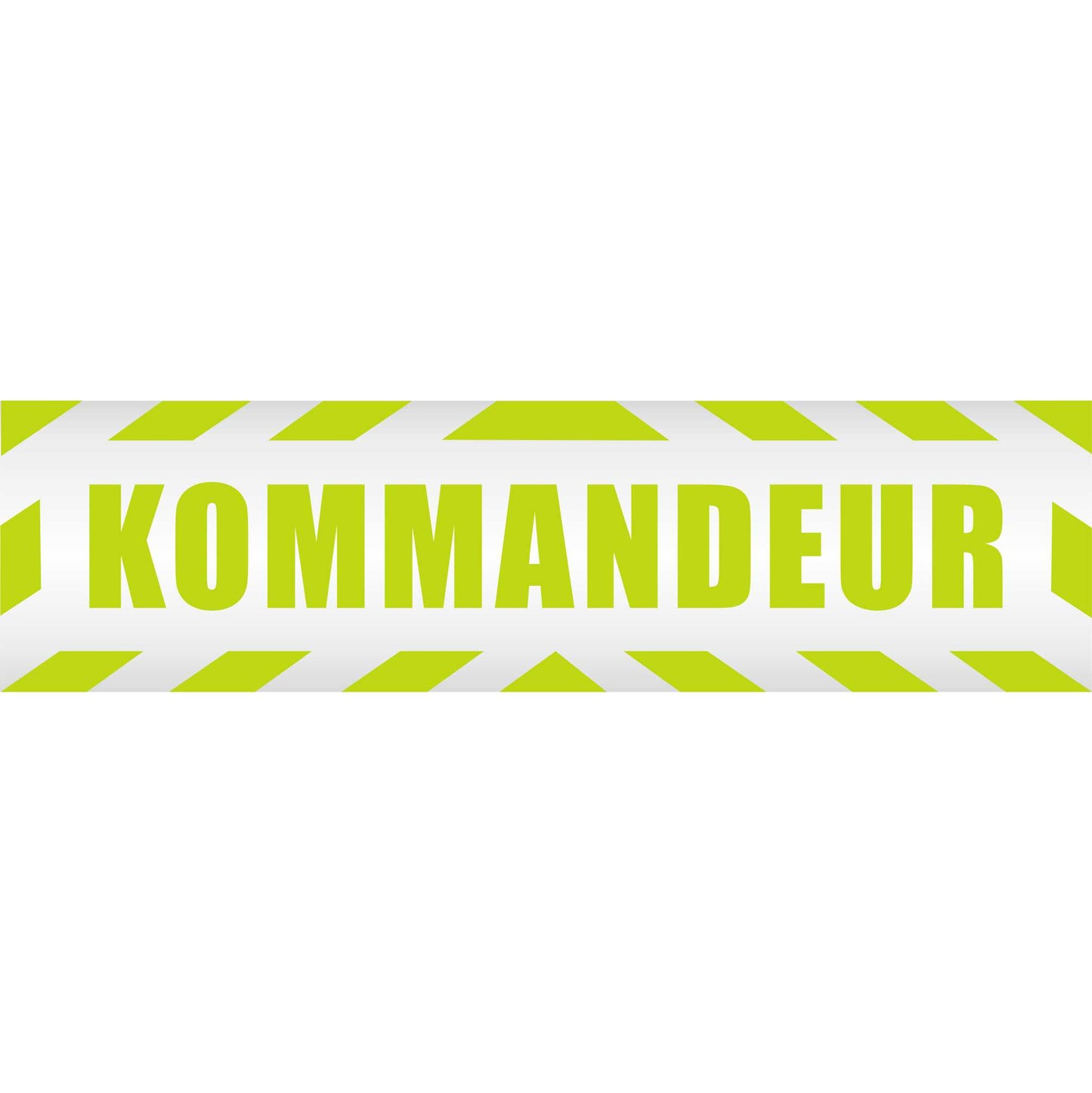 Magnetschild - Kommandeur - Magnetfolie für Auto - LKW - Truck - Baustelle - Firma