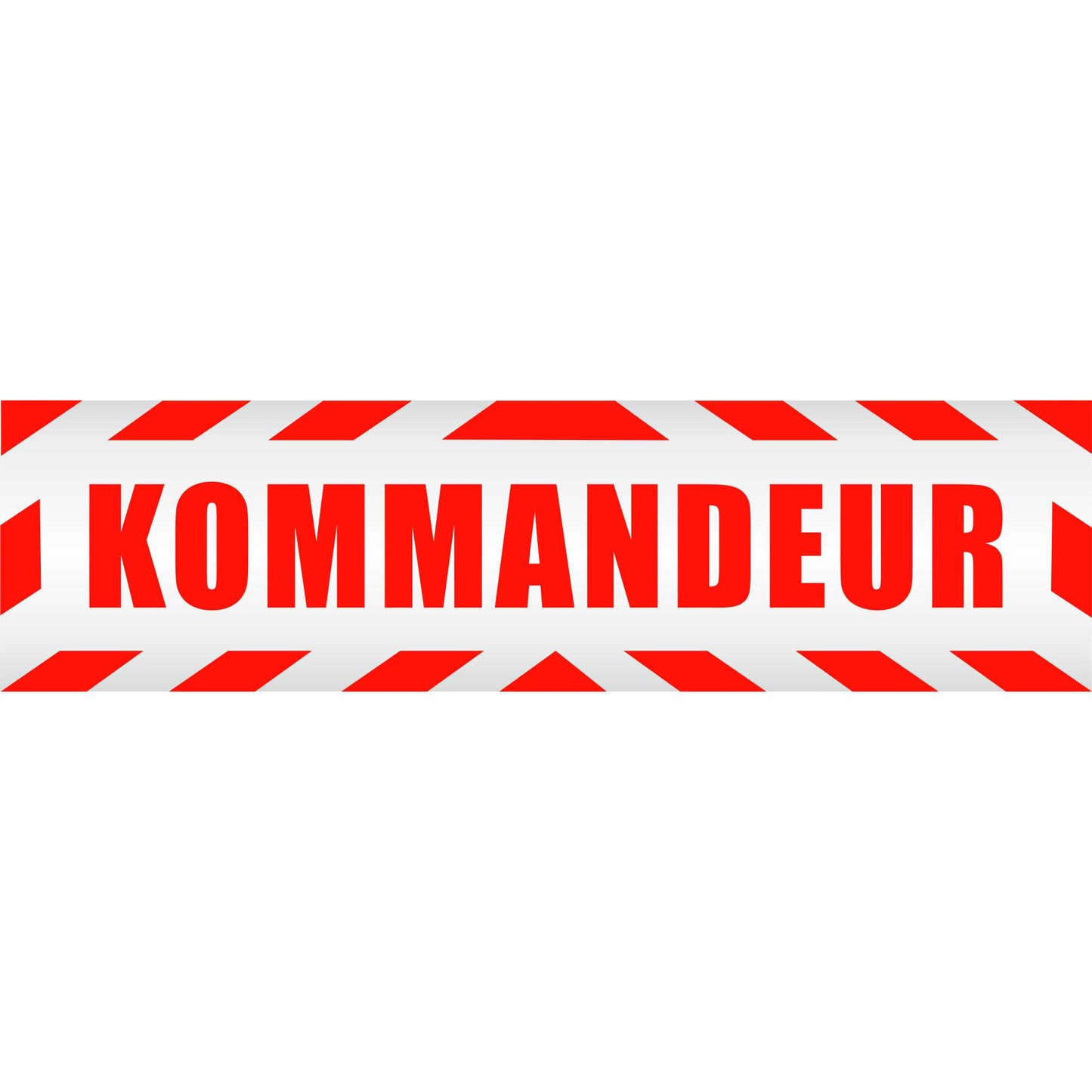 Magnetschild - Kommandeur - Magnetfolie für Auto - LKW - Truck - Baustelle - Firma