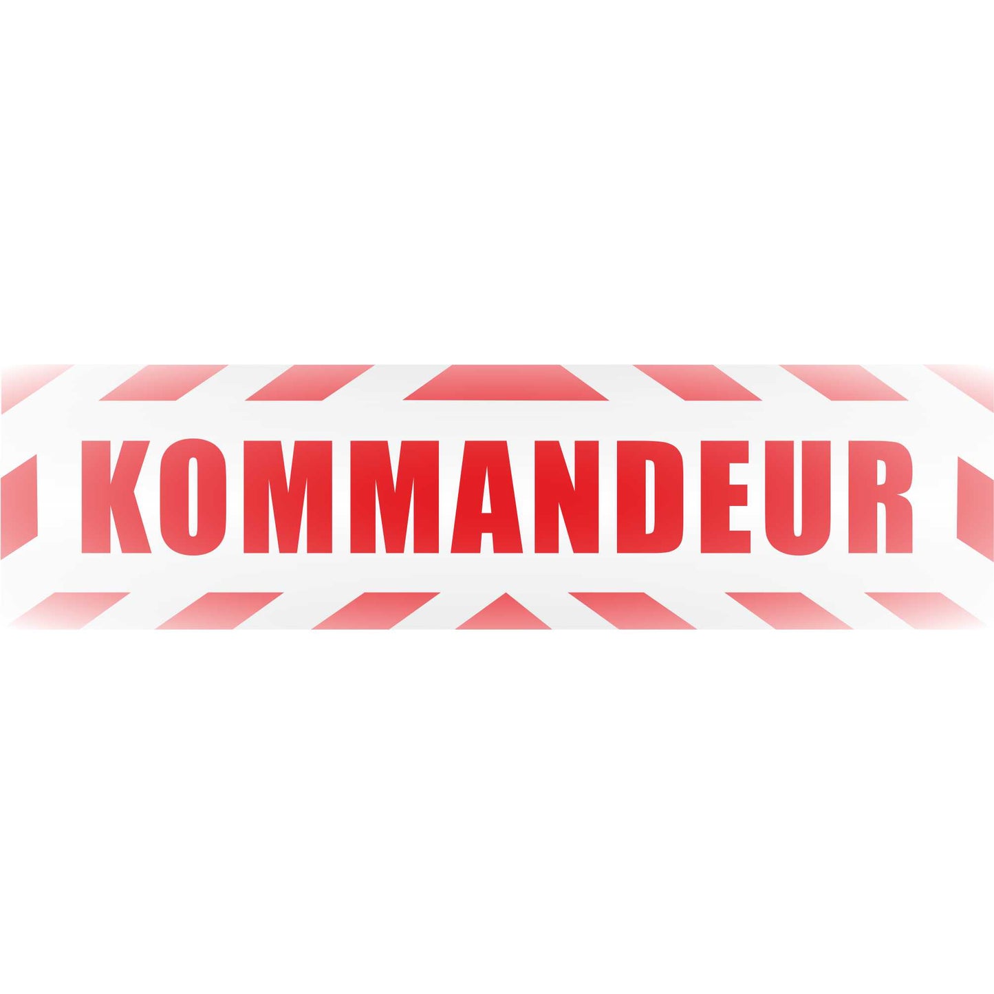 Magnetschild - Kommandeur - Magnetfolie für Auto - LKW - Truck - Baustelle - Firma